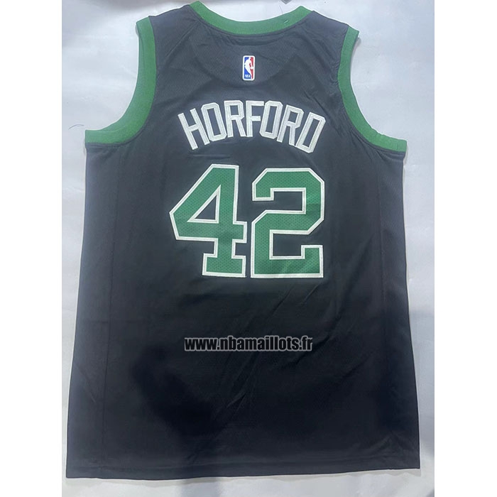 Maillot Boston Celtics Al Horford NO 42 Statement 2024 Noir